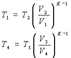 Theoretical diesel engine cycle, performance and diagram